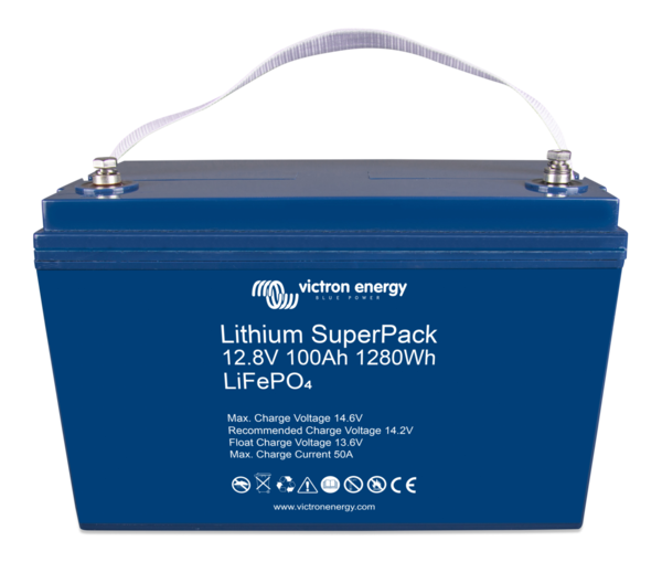 Lithium SuperPack 12.8V 100Ah 1280Wh inkl. BMS mit Über-/ Unterspannungsschutz